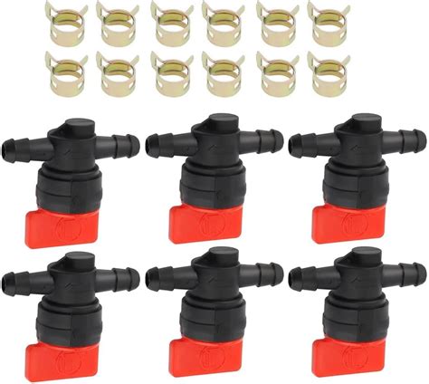 Amazon Harbot 6PCS 1 4 Inline Shutoff Cutoff Valve Petcock For