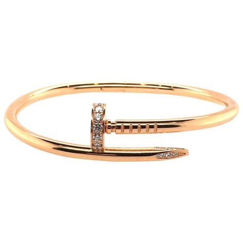 Sold At Auction Cartier Cartier Juste Un Clou Nail Bangle Bracelet