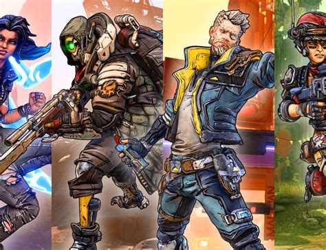 Borderlands 1 Characters Vs Borderlands 2 Characters