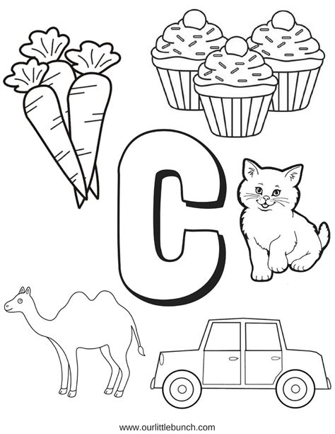 Letter C Printable Preschool