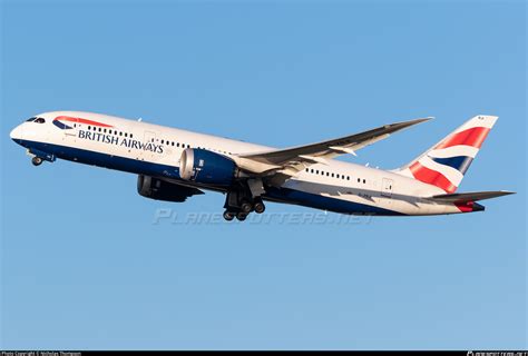 G ZBJI British Airways Boeing 787 8 Dreamliner Photo By Nicholas