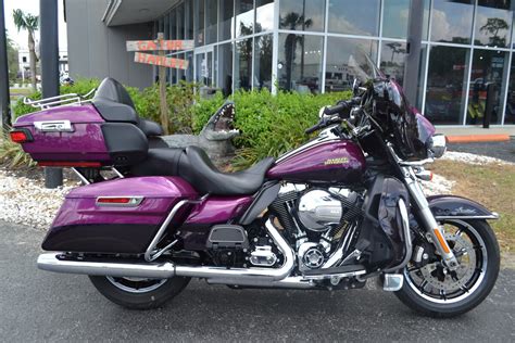 2016 Harley Davidson Ultra Limited Custom Color Purple Fire