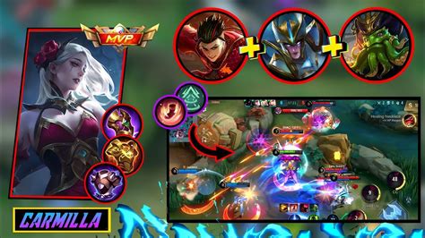 MLBB CARMILLA ROAM CARMILLA IS AN OP SUPPORT FOR TEAMFIGHTS Mlbb