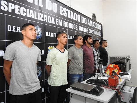 Quadrilha Suspeita De Furtos A Pelo Menos 30 Casas é Presa Em Manaus