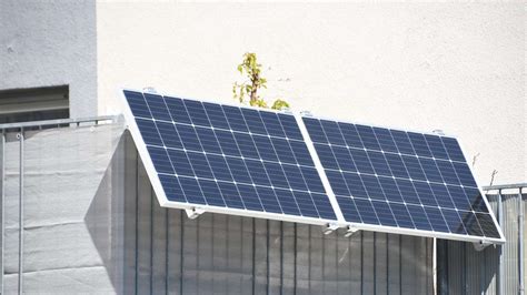 Strom vom Balkon Stadt Hamm will Zuschuss für Mini PV Anlage zahlen