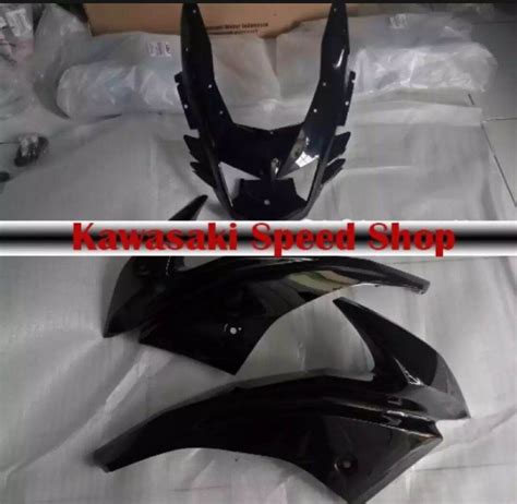 Barong Dan Fairing Coak Hitam Ninja Rr New Original Lazada Indonesia