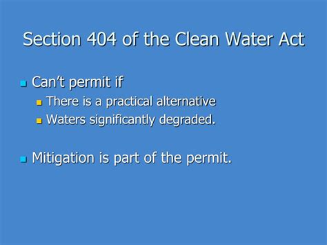 Ppt The Clean Water Act And Safe Drinking Water Act Powerpoint