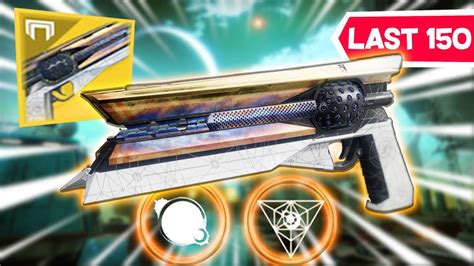 The Last 150 Hand Cannon In Destiny 2 Sunshot Meta Incoming YouTube