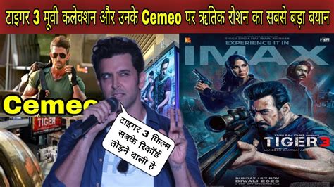 Hrithik Roshan On Tiger 3 Advance Booking Cemeos Tiger 3 Salman