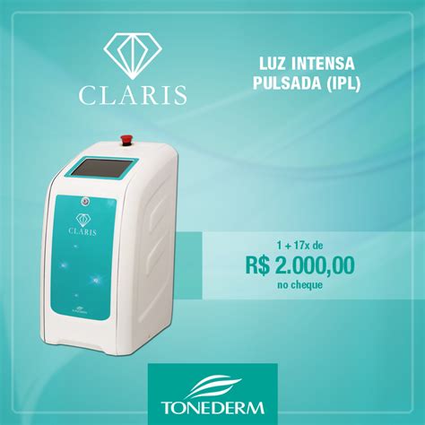 Claris Novo Aparelho De Luz Intensa Pulsada Proporciona Beleza E