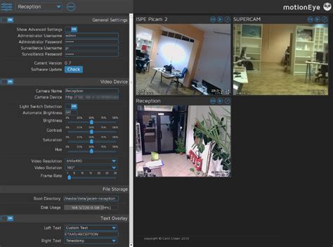 Motioneye Video Surveillance Sur Raspberry Pi