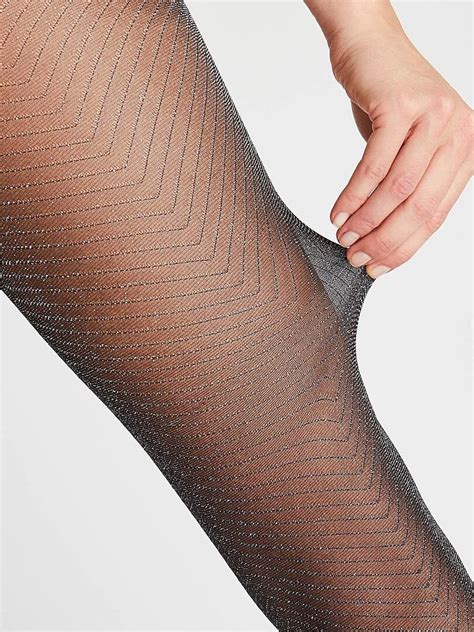 Collant Fantaisie Deniers Cool RougeGorge Lingerie Noir Kiabi