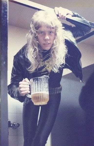 Metallica Backstage At The Old Waldorf In San Francisco California