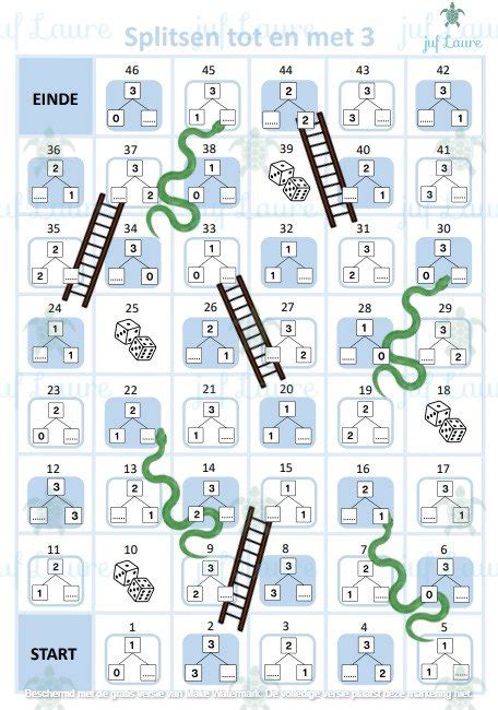 Ladderspel Splitsen Tot En Met Juf Laure