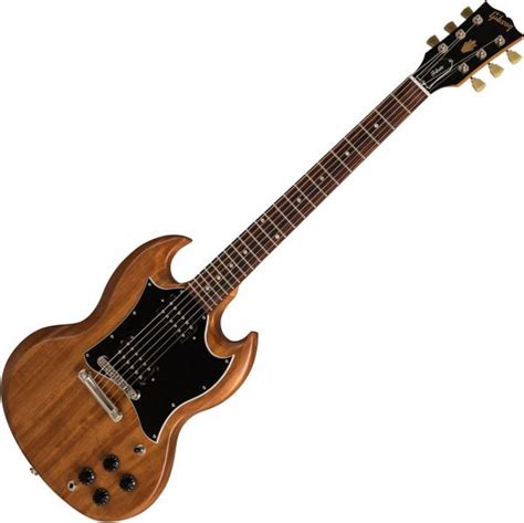 SG Tribute Modern Natural Walnut Retro Rock Electric Guitar Gibson