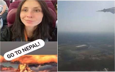 Pregnant Russian Travel Bloggers Last Selfie From Nepal Plane Goes