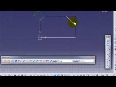 14 CATIA Beginner Tutorial Chamfer YouTube