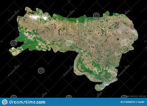 Sremski Serbia Black Solid Sentinel 2 Satellite Stock Illustration