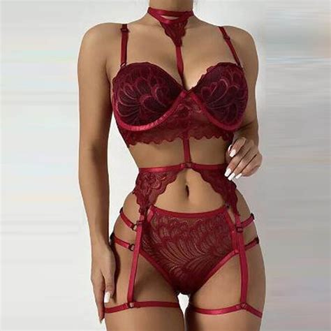 Floleo Sexy Lingerie For Women Clearance Women Sexy Solid Color