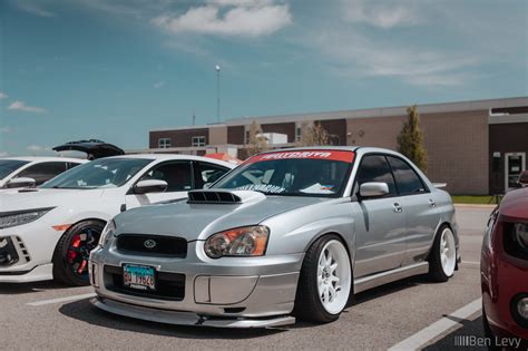 Silver 04 Subaru WRX With Fullydrivn Banner BenLevy