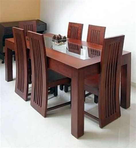 6 Seater Wooden Dining Table - Timber Treat Ltd