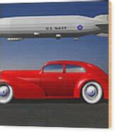 Sedan And Zeppelin Digital Art By Stuart Swartz Fine Art America