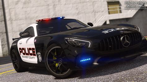 Скачать машину Mercedes Benz AMG Police для GTA 5 бесплатно