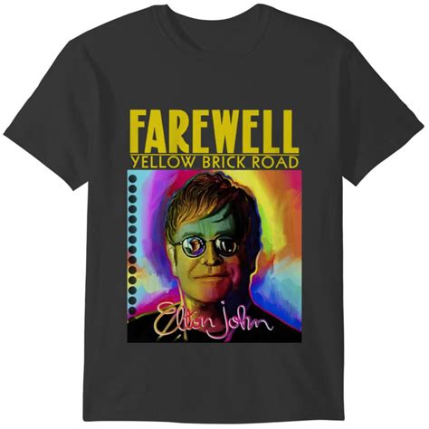 Elton John Farewell Tour 2022 Shirt Elton John Shirt Farewell Yellow