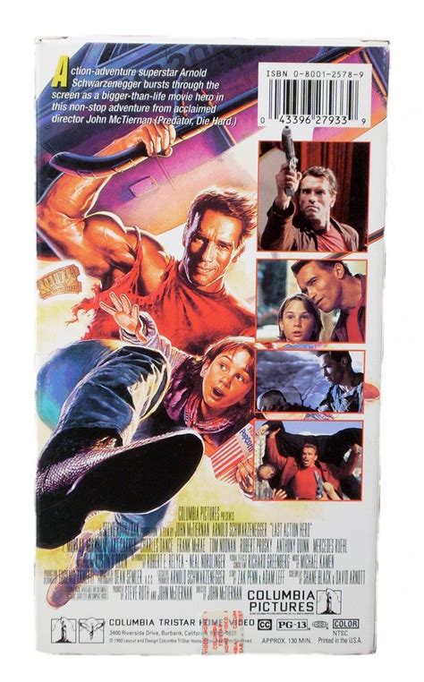 Last Action Hero VHS 1994