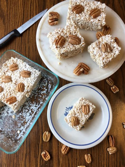 Pecan Krispy Treats Springsweetsweek Cindys Recipes And Writings