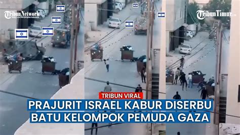 Viral Detik Detik Pemuda Palestina Bersatu Usir Gerombolan Penjajah