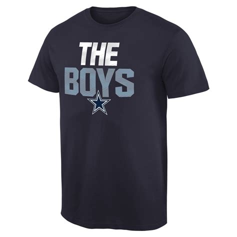 Dallas Cowboys Nfl Pro Line Mantra T Shirt Navy