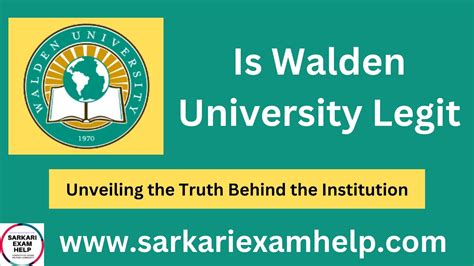 Is Walden University Legit Unveiling The Truth Behind The Institution