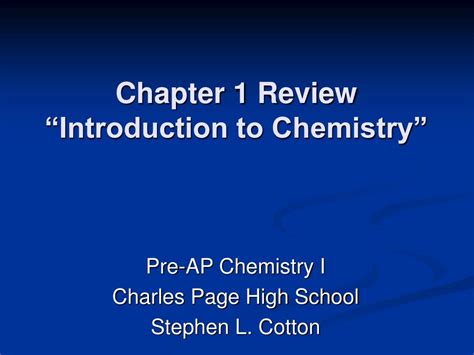 Ppt Chapter 1 Review “introduction To Chemistry” Powerpoint Presentation Id 403553