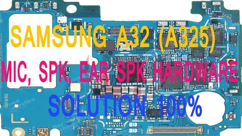 Samsung A32 A325 A33 A53 Mic Spk Ear Not Working Fixed YouTube