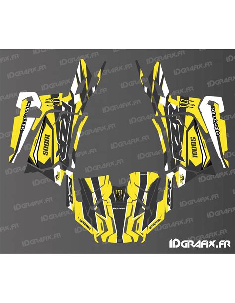 Kit D Coration Monster Flash Edition Vert Idgrafix Polaris Rzr