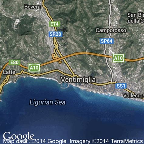 Mappa Di Ventimiglia Cartine Stradali E Foto Satellitari