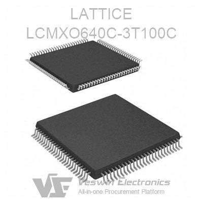 LCMXO640C 3T100C LATTICE CPLD FPGA Veswin Electronics