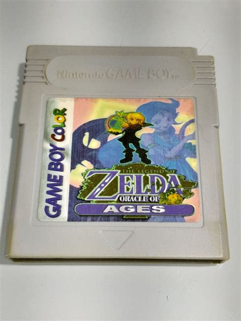 Cartucho Game Boy Color Zelda Oracle Of Ages Jogo De Videogame