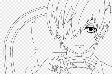 Black Butler Sebastian Coloring Pages