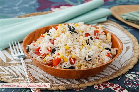 Deliciosa Ensalada De Arroz Con At N Y Huevo Una Receta Irresistible