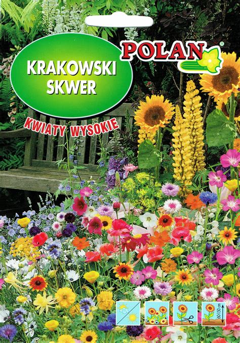 Mieszanka kwiatów Krakowski Skwer wysokie 30g PlantiCo firmowy sklep