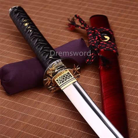 HANDMADE 9260 SPRING Steel Katana Japanese Samurai Sword Sharp Battle