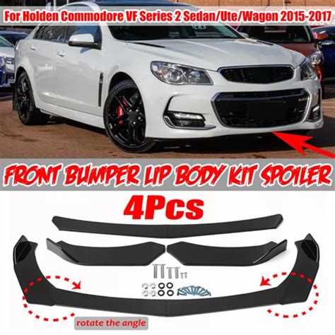 For Holden Commodore Vf Series Glossy Bumper Spoiler Splitter Lip Protector Body 41 85