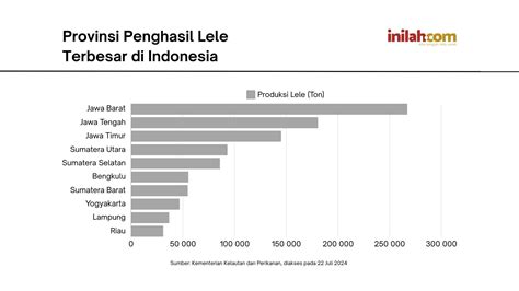 Data Provinsi Penghasil Lele Terbesar Di Indonesia