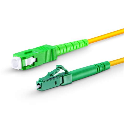 Os Lc Sc Singlemode Fiber Optic Cable Simplex M Ft Yellow