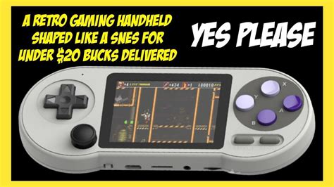 DIRT CHEAP SNES Controller Shaped Retro Emulation Console Data Frog