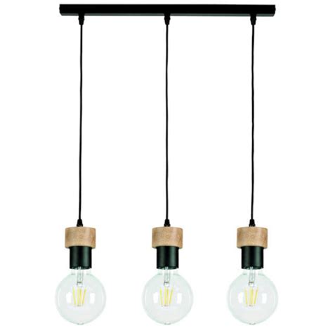 Loftowa LAMPA wisząca CLARTE 3271304 Britop drewno czarny MLAMP pl