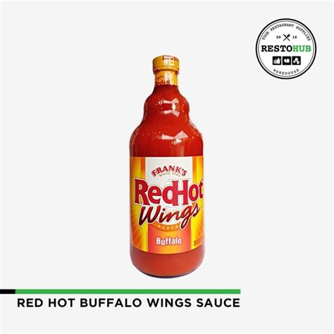FRANK S Red Hot Wings Buffalo Sauce 739ml Original Cayenne Pepper Sauce 680ml Hot Buffalo