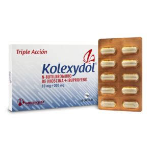 Kolexydol cápsula Laboratorios Medikem